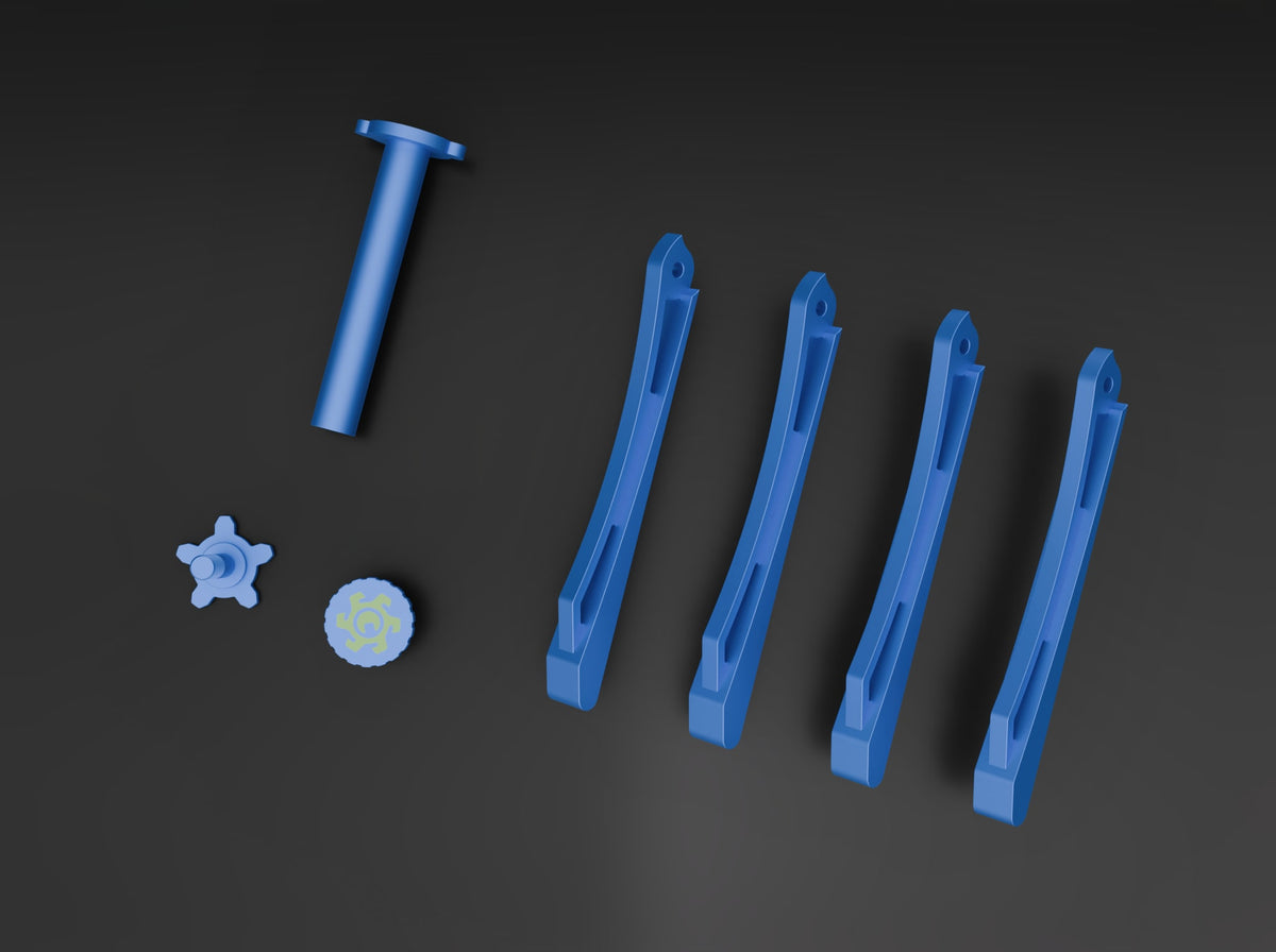 Aluminium Set · Revolut 8 — Blue · Tiffany Logo