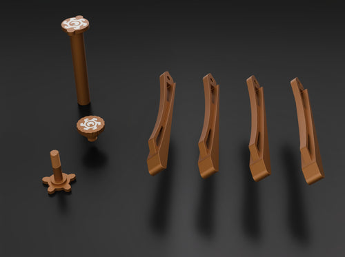 Aluminium Set · Revolut 8 — Bronze · Silver Logo