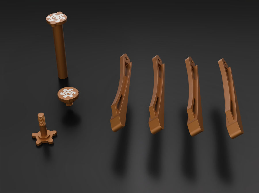 Aluminium Set · Revolut 8 — Bronze · Silver Logo