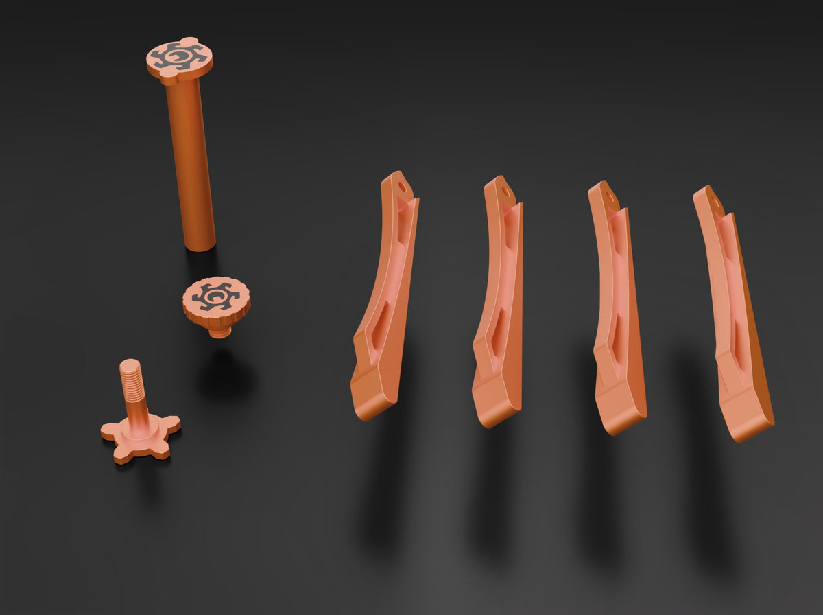 Aluminium Set · Revolut 8 — Orange · Black Logo