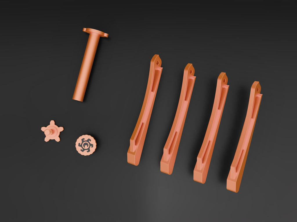 Aluminium Set · Revolut 8 — Orange · Black Logo