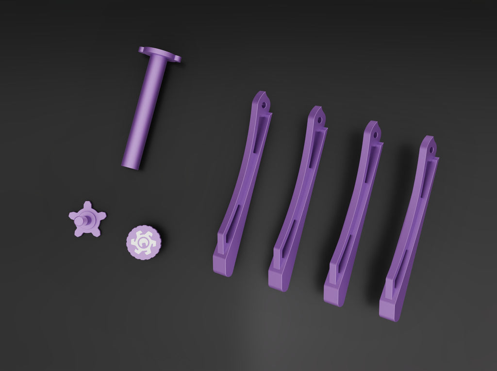 Aluminium Set · Revolut 8 — Purple · Silver Logo