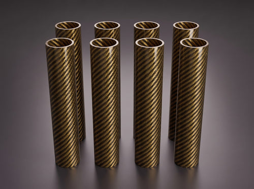 Carbon tube set, Gold