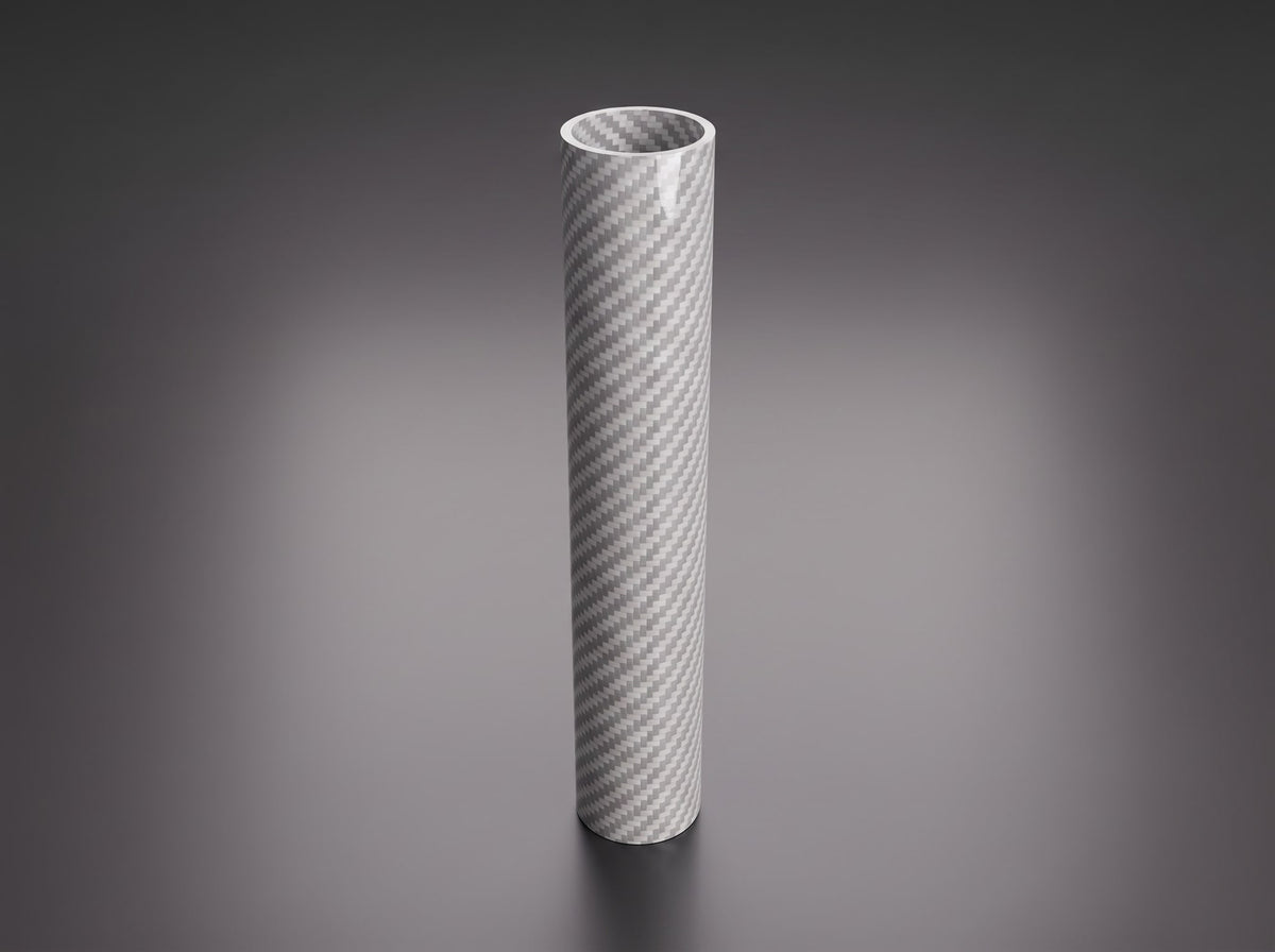 Carbon tube set, White